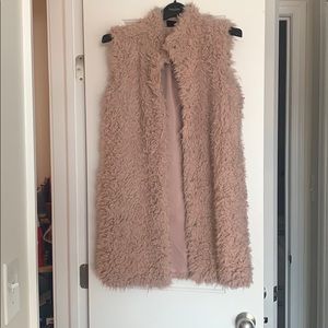 Fuzzy vest